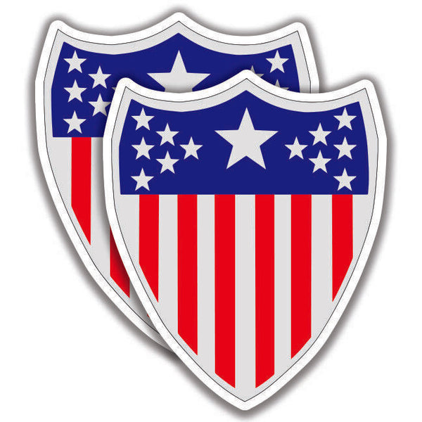 U.S. ADJUNCT GENERAL BRANCH DECALs 2 Stickers Bogo Military