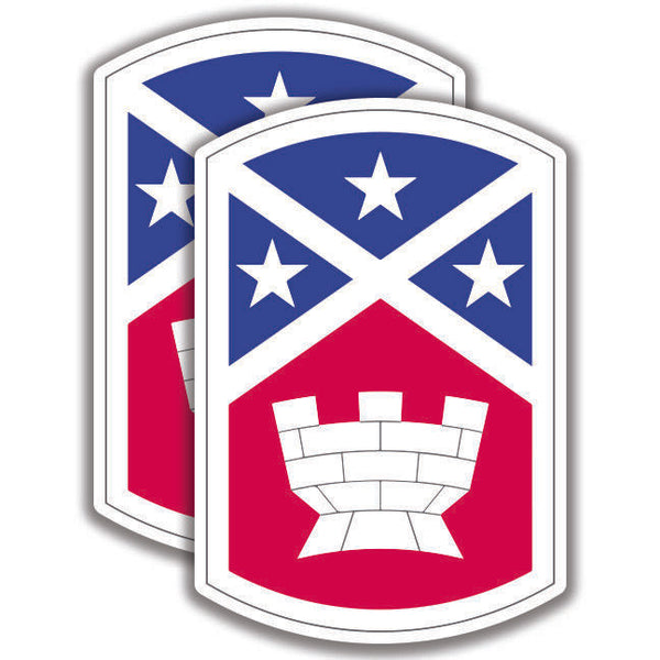 194th ENGINEER BRIGADE DECALs U.S. Army 2 Stickers Bogo Military