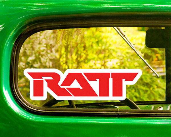RATT BAND DECAL 2 Stickers Bogo