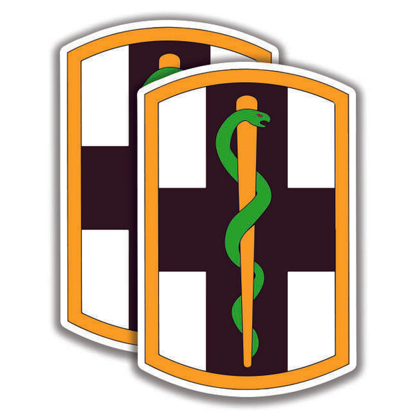 2 1st MEDICAL BRIGADE DECALs U.S. Army Stickers Bogo