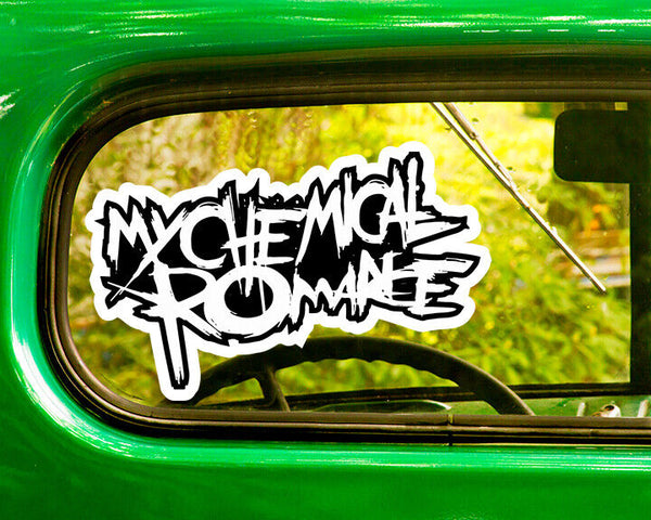 MY CHEMICAL ROMANCE DECALs 2 Stickers Bogo