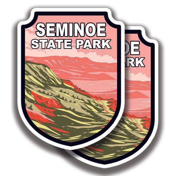 SEMINOE STATE PARK DECAL 2 Stickers Wyoming Bogo For Car Truck Window