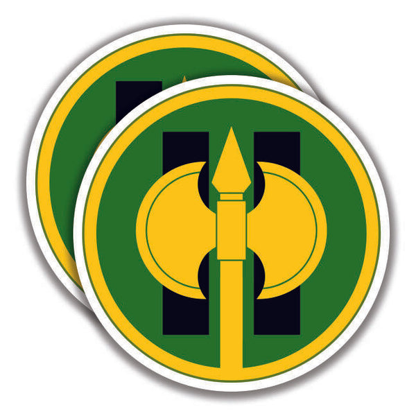 2 11th MILLITARY POLICE BRIGADE DECALs Army Stickers Bogo