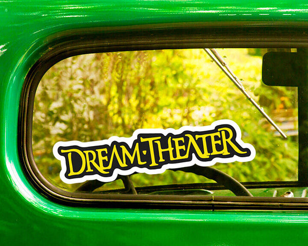 DREAM THEATER DECAL 2 Stickers Bogo For Car Window