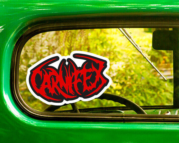 CARNIFLEX BAND DECAL 2 Sticker2 Bogo For Car Window