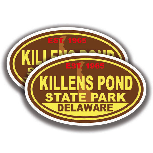 KILLENS POND STATE PARK DECAL 2 Stickers Delaware Bogo Car Window