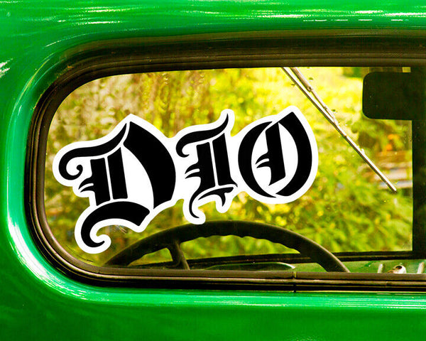 2 DIO BAND DECALs Sticker Bogo For Car Window Bumper Laptop