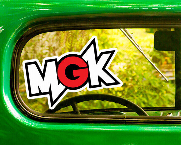 MGK MACHINE GUN KELLY DECAL 2 Stickers Bogo