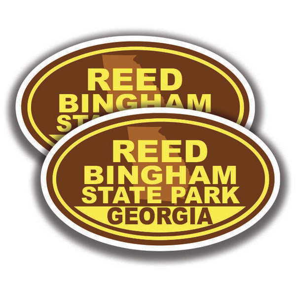 REED BINGHAM STATE PARK DECALs 2 Stickers Georgia Bogo Car Window