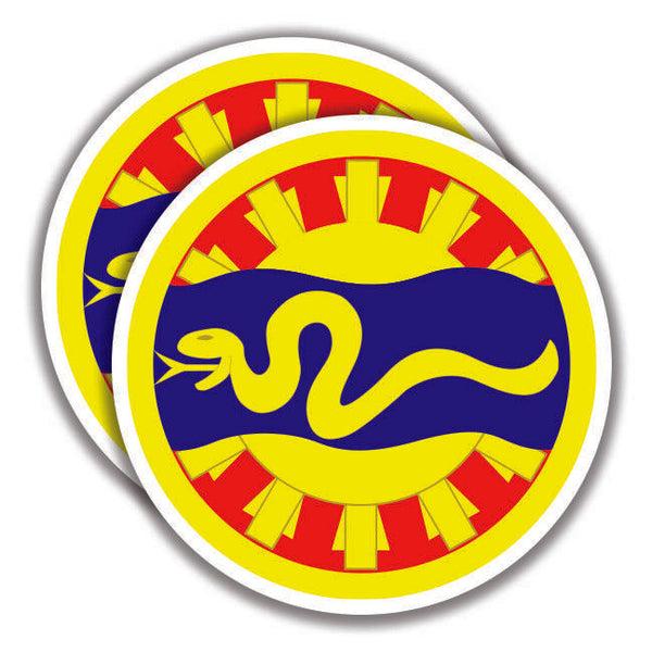116th CAVALRY BRIGADE DECALs U.S. Army 2 Stickers Bogo Military
