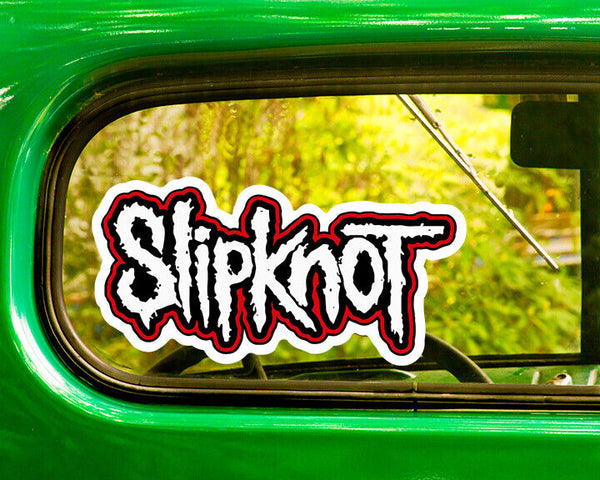 SLIPKNOT BAND DECALs 2 Stickers Bogo