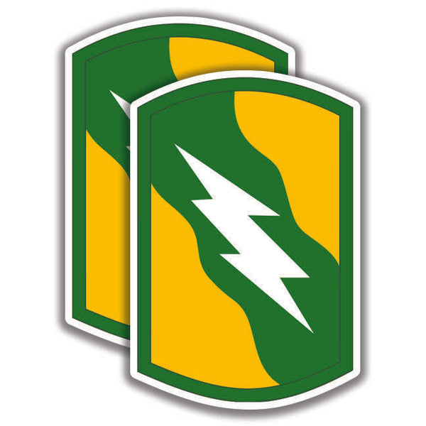 2 155th ARMORED BRIGADE DECALs Army Stickers Bogo Military