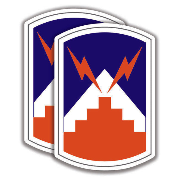 7th U.S. ARMY SIGNAL BRIGADE DECALs 2 Stickers Bogo