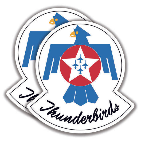 THUNDERBIRDS DECAL 2 Stickers US Air Force Bogo