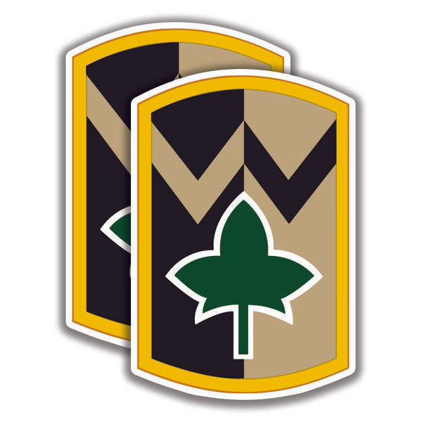 4th SUSTAINMENT BRIGADE DECALs 2 Stickers U.S. Army Bogo