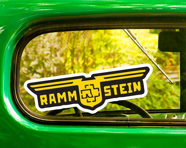 RAMMSTEIN BAND DECAL 2 Stickers Bogo