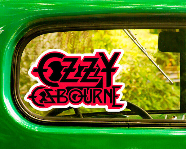 OZZY OSBOURNE DECAL 2 Stickers Bogo
