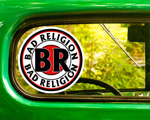 BAD RELIGION DECAL 2 Stickers Bogo