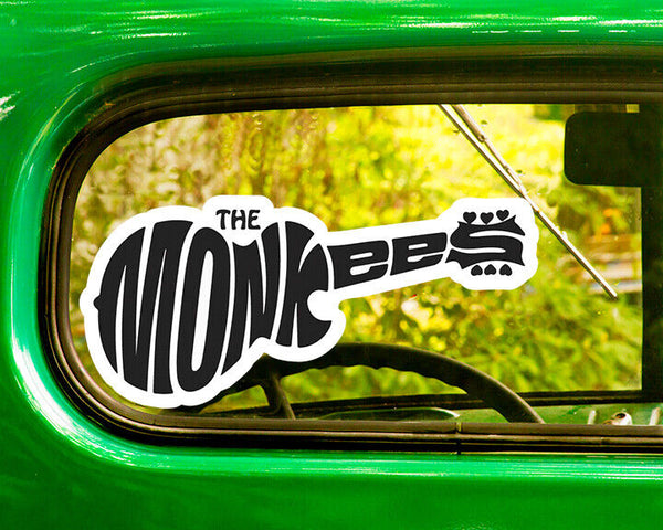 THE MONKEES DECAL 2 Stickers Bogo