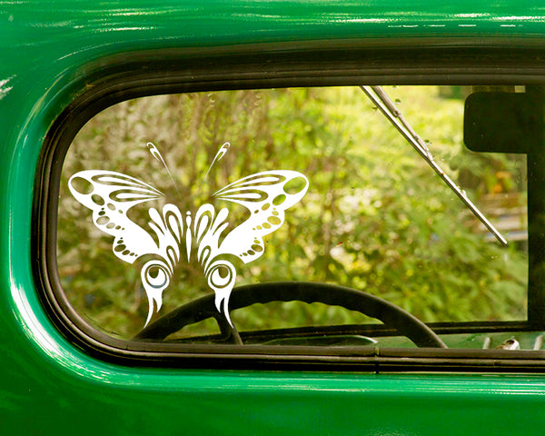 Tribal Butterfly 2 Decal Sticker - The Sticker And Decal Mafia