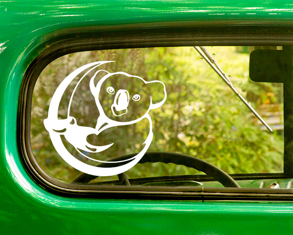 2 KOALA BEAR Decals Stickers - The Sticker And Decal Mafia