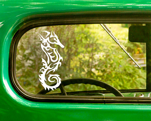 2 SEAHORSE Decals Stickers - The Sticker And Decal Mafia