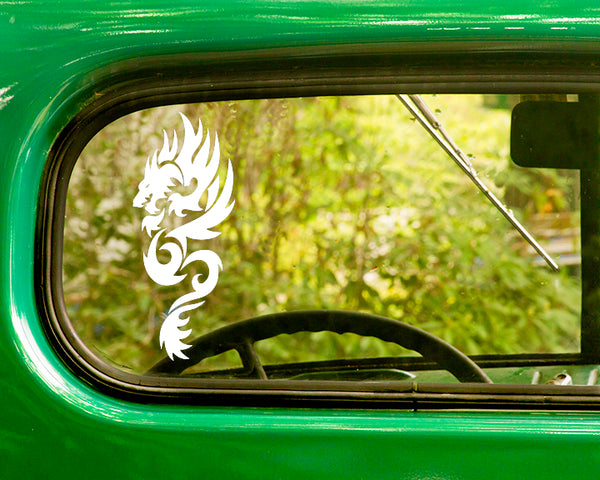 2 CHINESE DRAGON Decals Stickers - The Sticker And Decal Mafia