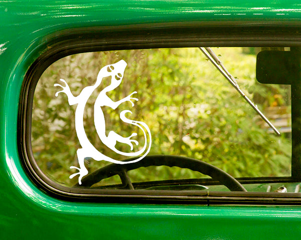 2 SALAMANDER LIZARD Decal Stickers - The Sticker And Decal Mafia