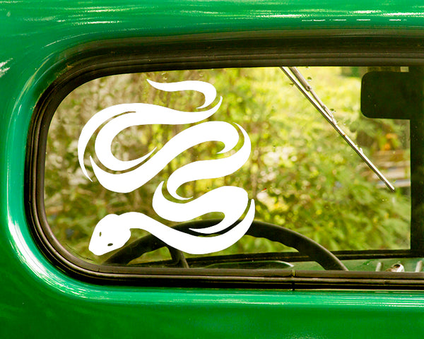 2 SNAKE Decal Stickers - The Sticker And Decal Mafia