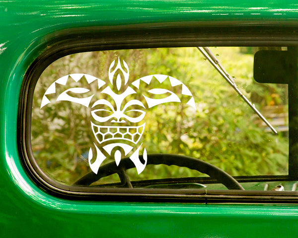 2 TRIBAL SEA TURTLE Decal Stickers - The Sticker And Decal Mafia