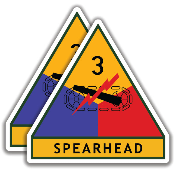 3rd U.S. ARMORED DIVISION DECALs Sticker Bogo 2 For 1