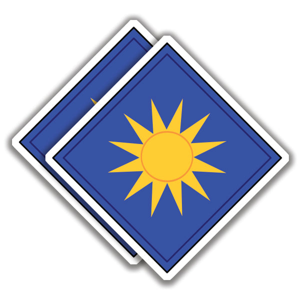 40th INFANTRY DIVISION US ARMY DECALs Sticker Bogo