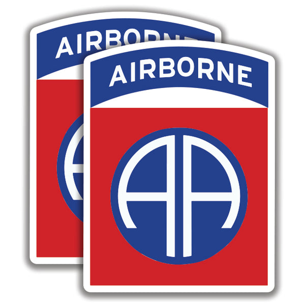 U.S. Army 82nd AIRBORNE DECALs Sticker Bogo