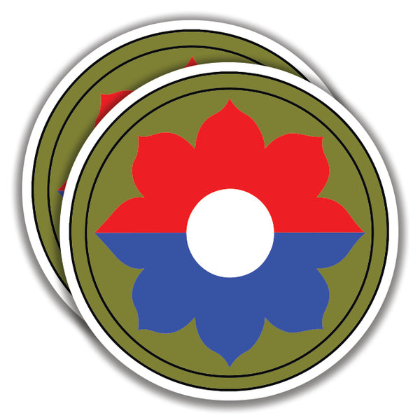 U.S. ARMY 9th INFANTRY DIVISION DECALs Sticker Bogo 2 For 1