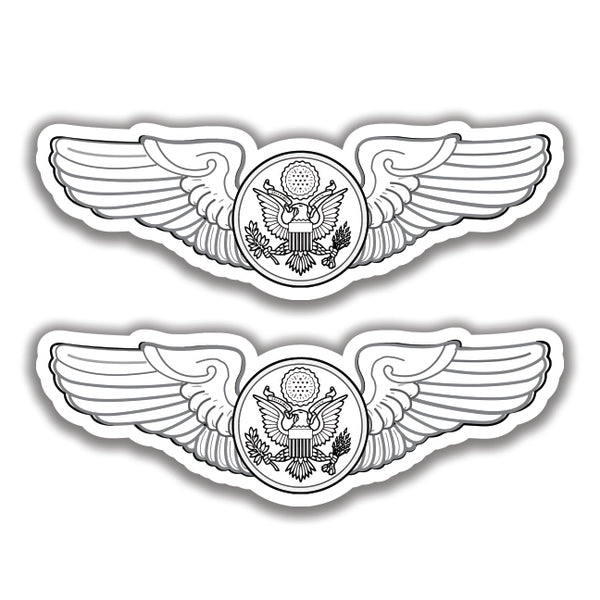 AIR FORCE AIR CREW BADGE DECALs Sticker Bogo