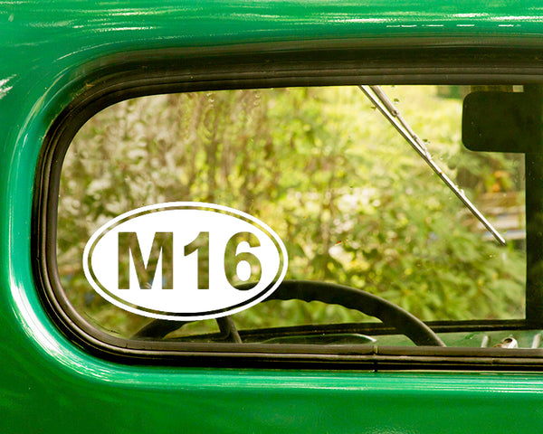 M16 Assault Rifle Decal Sticker - The Sticker And Decal Mafia