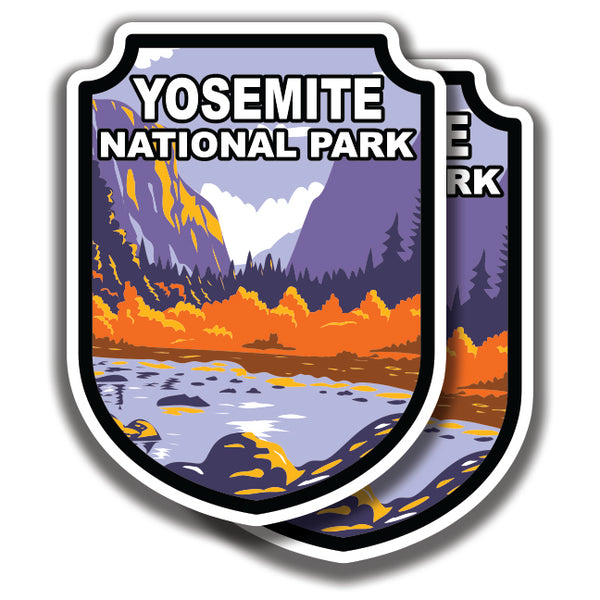 YOSEMITE NATIONAL PARK DECAL 2 Stickers Bogo