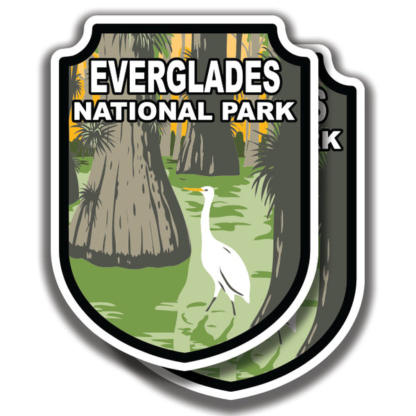 EVERGLADES NATIONAL PARK DECAL 2 Stickers Bogo