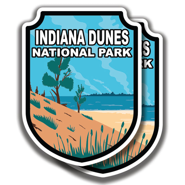 INDIANA DUNES NATIONAL PARK DECAL 2 Stickers Bogo