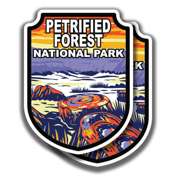 PETRIFIED FOREST NATIONAL PARK DECAL 2 Stickers Bogo
