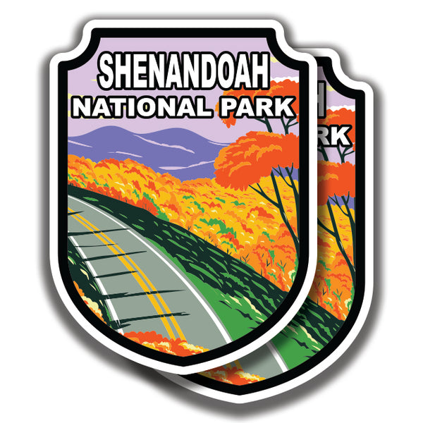 SHENANDOAH NATIONAL PARK DECAL 2 Stickers Bogo