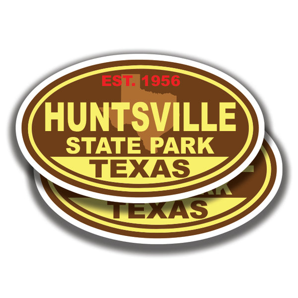 HUNTSVILLE STATE PARK DECALs Texas 2 Stickers Bogo