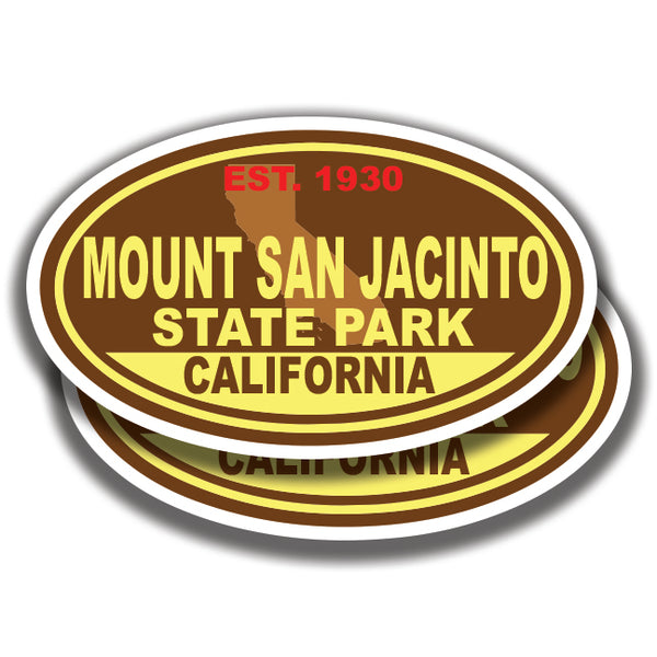 MOUNT SAN JACINTO STATE PARK DECALs California 2 Stickers Bogo