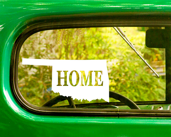 Oklahoma State Map Decal Sticker Home Pride - The Sticker And Decal Mafia