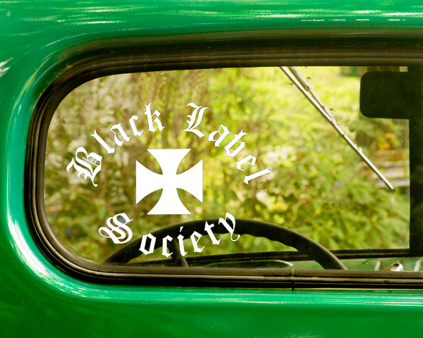 2 Black Label Society Band Decal Sticker - The Sticker And Decal Mafia