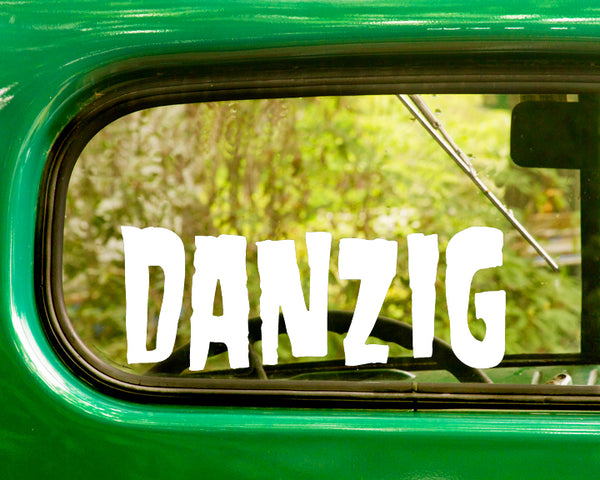 2 Danzig Band Decal Sticker - The Sticker And Decal Mafia