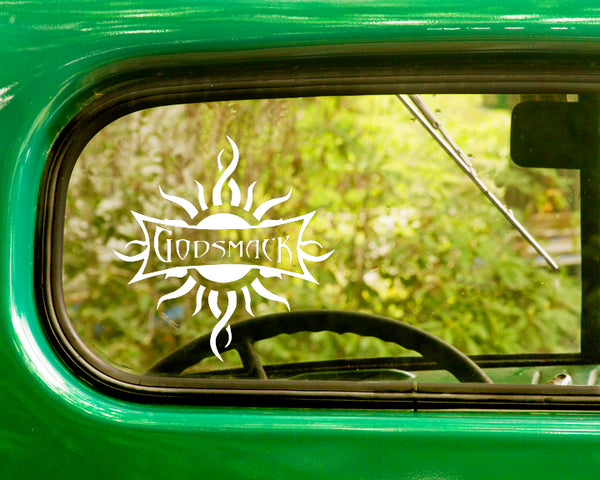 2 Godsmack Band Decals Sticker - The Sticker And Decal Mafia