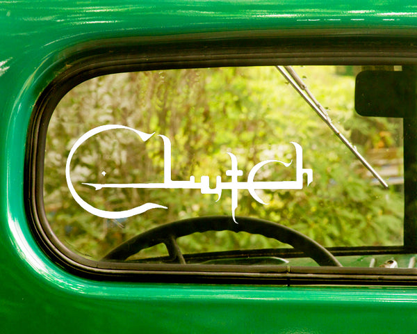 2 CLUTCH Band Decal Sticker - The Sticker And Decal Mafia