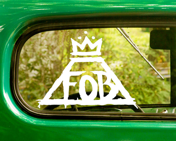 2 Fall Out Boy Band Decal Sticker - The Sticker And Decal Mafia