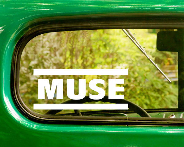 2 MUSE Band Decal Stickers - The Sticker And Decal Mafia